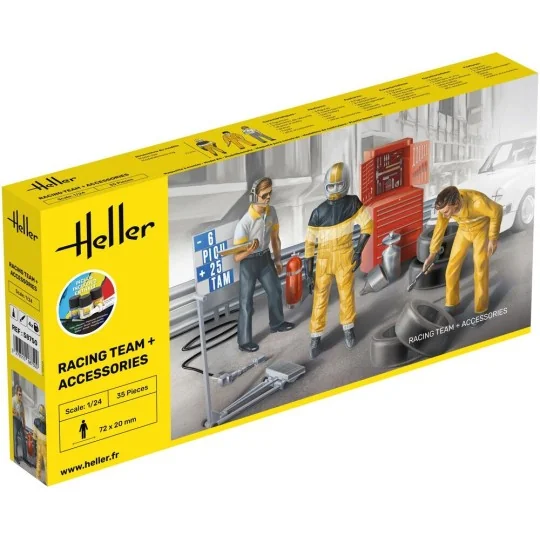 STARTER KIT Racing Team, 1/24 - Heller 58750