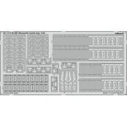 B-26F Marauder bomb bay ICM - Eduard Accessories 481173