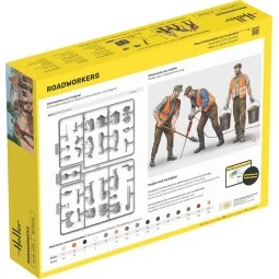 STARTER KIT Road Workers, 1/24 - Heller 58754 2