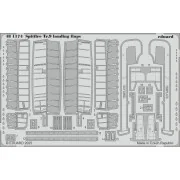 Spitfire Tr.9 landing flaps AIRFIX - Eduard Accessories 481174