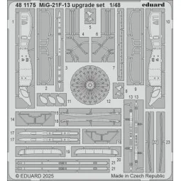 MiG-21F-13 upgrade set 1/48 for Eduard - Eduard Accessories 481175