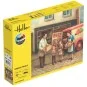STARTER KIT Grocer Family, 1/24 - Heller 58758