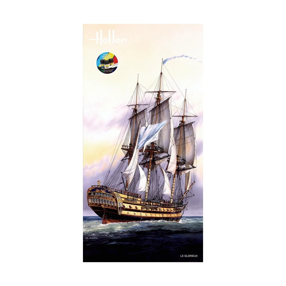 STARTER KIT Le Glorieux, 1/150 - Heller 58889