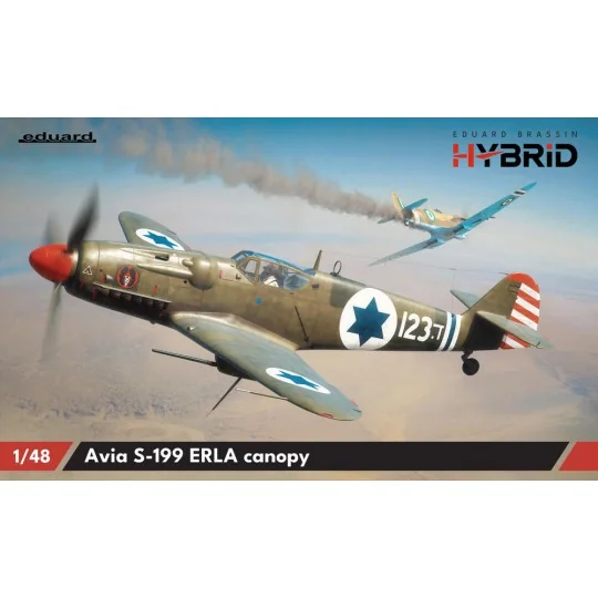 Avia S-199 ERLA canopy, 1/48 - Eduard Plastic Kits 948011