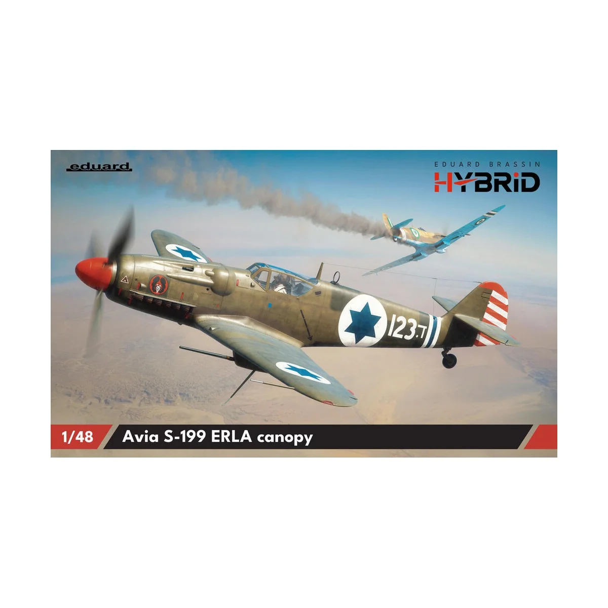 Avia S-199 ERLA canopy, 1/48 - Eduard Plastic Kits 948011