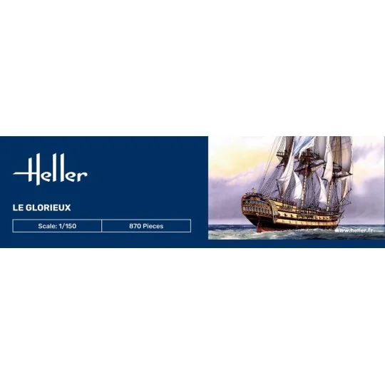 STARTER KIT Le Glorieux, 1/150 - Heller 58889