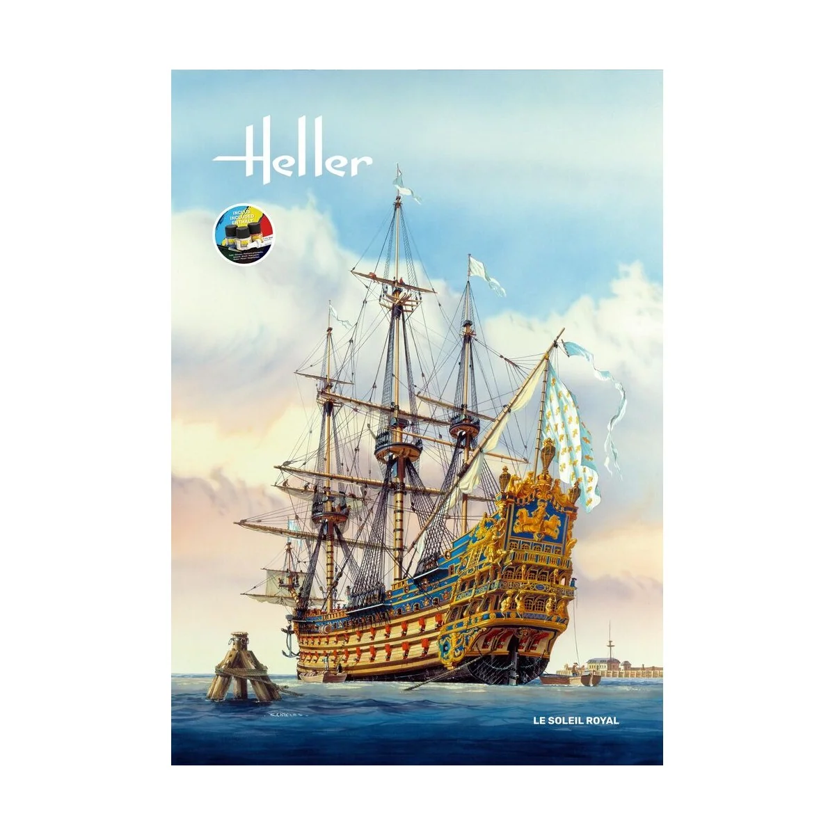 STARTER KIT Soleil Royal, 1/100 - Heller 58899