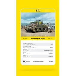 M4 Sherman D-Day, 1/72 - Heller 79892 2
