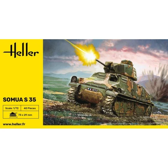 Somua S35, 1/72 - Heller 79875
