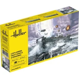 LCVP Landing Craft Vehicle & Personnel, 1/72 - Heller 79995 2