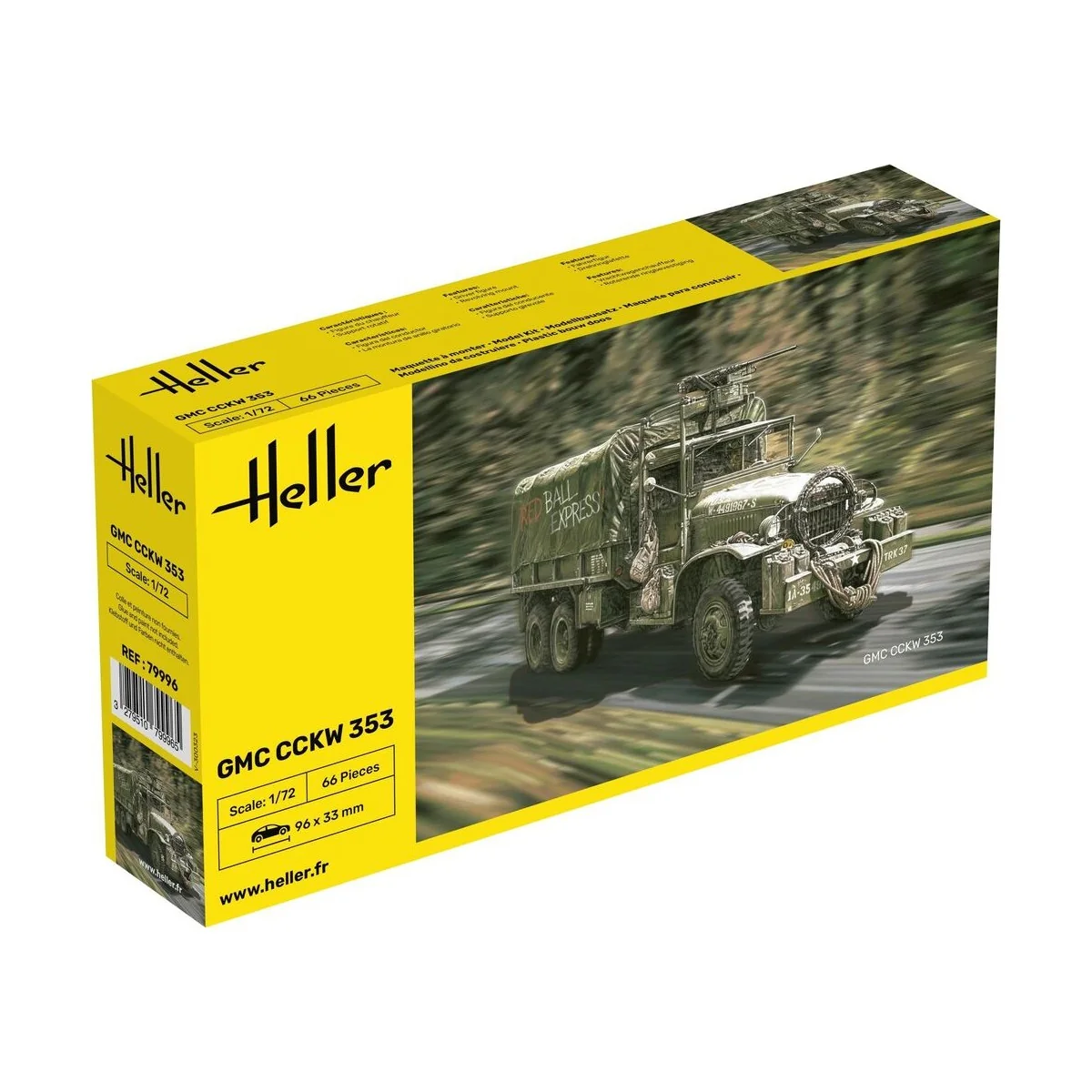 GMC CCKW 353, 1/72 - Heller 79996
