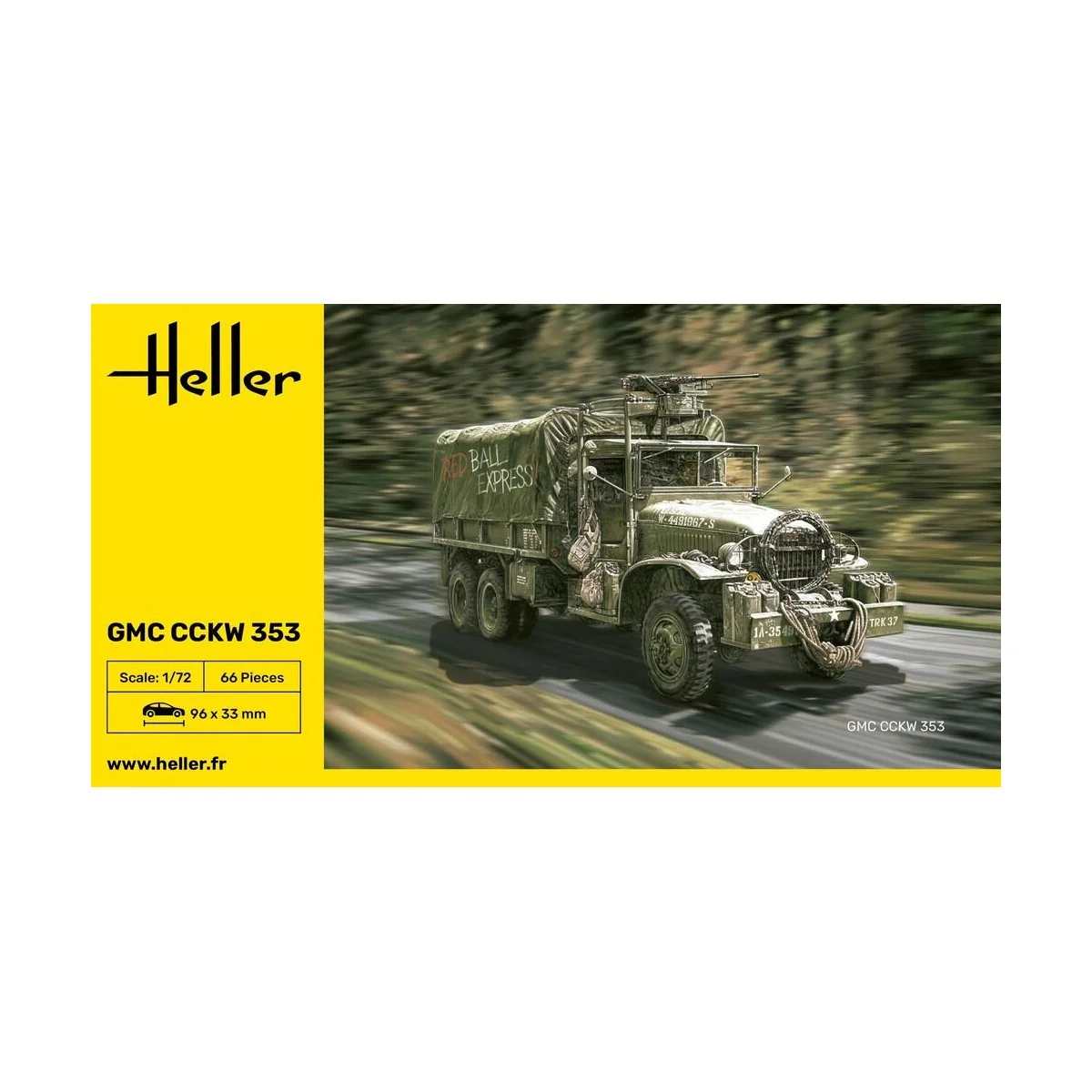 GMC CCKW 353, 1/72 - Heller 79996