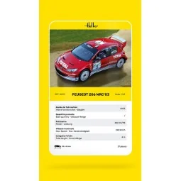 Peugeot 206 WRC'03, 1/43 - Heller 80113 2