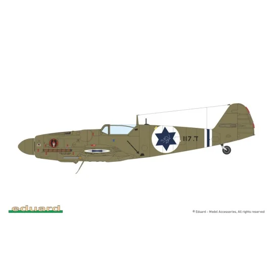 Avia S-199 ERLA canopy, 1/48 - Eduard Plastic Kits 948011
