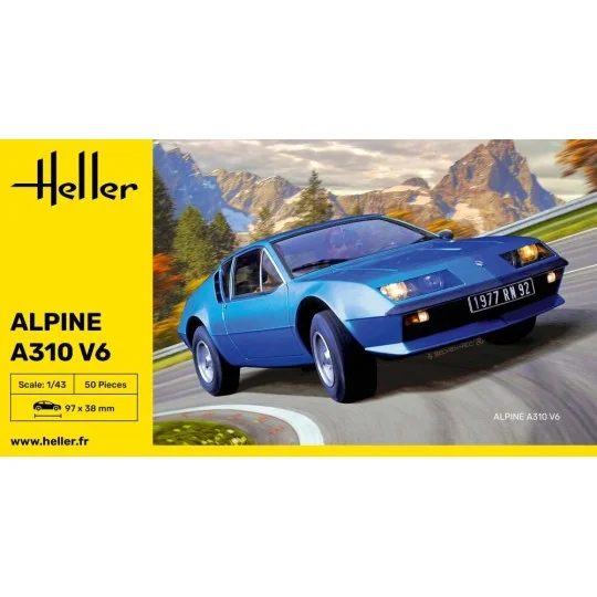 Alpine A310, 1/43 - Heller 80146