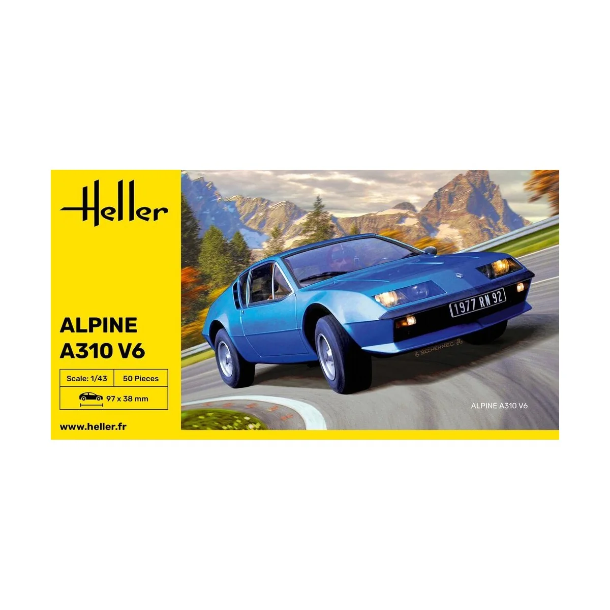 Alpine A310, 1/43 - Heller 80146