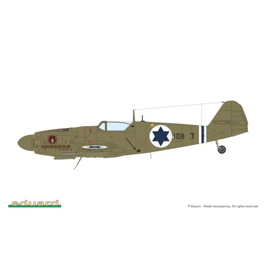 Avia S-199 ERLA canopy, 1/48 - Eduard Plastic Kits 948011
