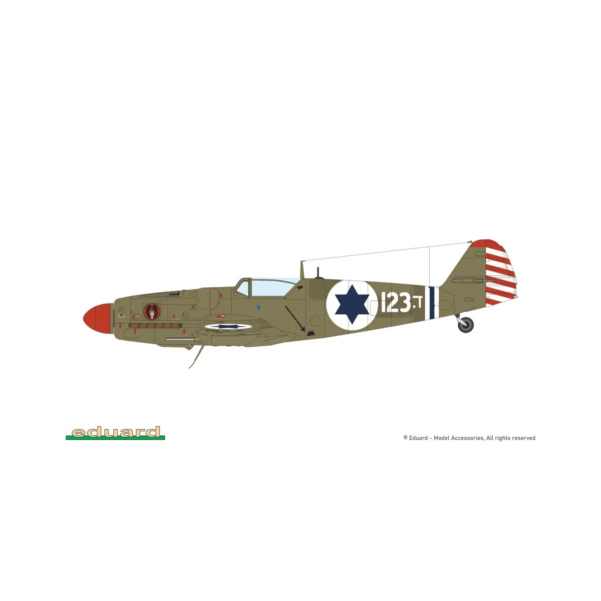 Avia S-199 ERLA canopy, 1/48 - Eduard Plastic Kits 948011