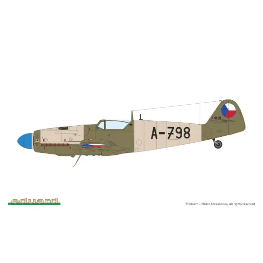 Avia S-199 ERLA canopy - Eduard Plastic Kits 948011