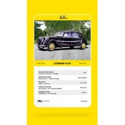Citroen 11 CV, 1/43 - Heller 80159 2