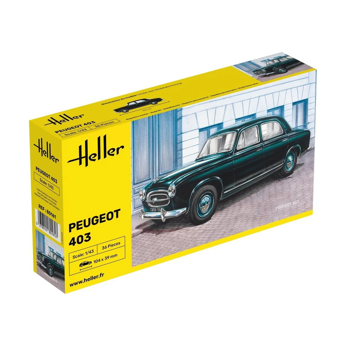Peugeot 403, 1/43 - Heller 80161