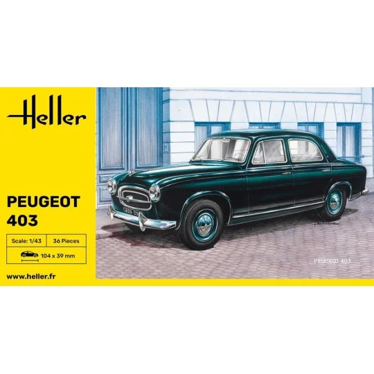 Peugeot 403, 1/43 - Heller 80161