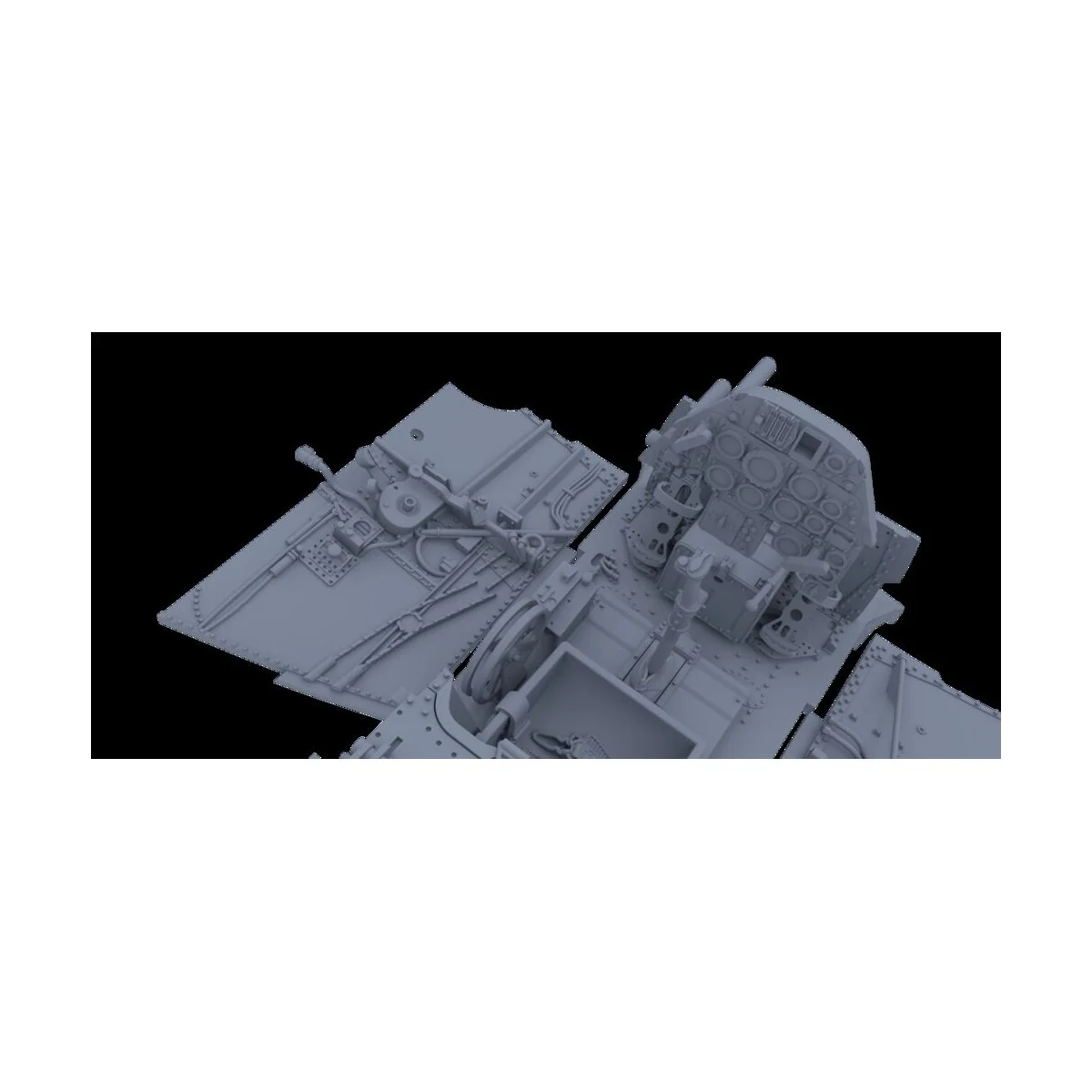 Avia S-199 ERLA canopy, 1/48 - Eduard Plastic Kits 948011