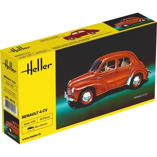 Renault 4 CV, 1/43 - Heller 80174