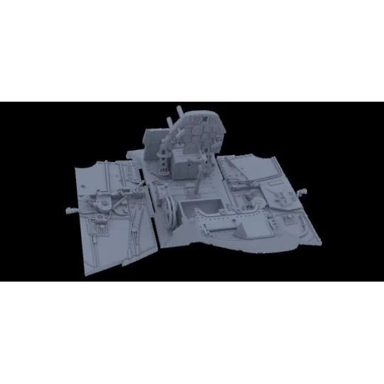 Avia S-199 ERLA canopy, 1/48 - Eduard Plastic Kits 948011