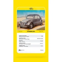 Citroen 2 CV, 1/43 - Heller 80175 2