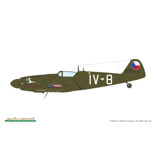 Avia S-199 ERLA canopy, 1/48 - Eduard Plastic Kits 948011