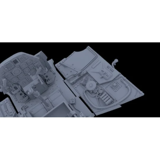 Avia S-199 ERLA canopy, 1/48 - Eduard Plastic Kits 948011