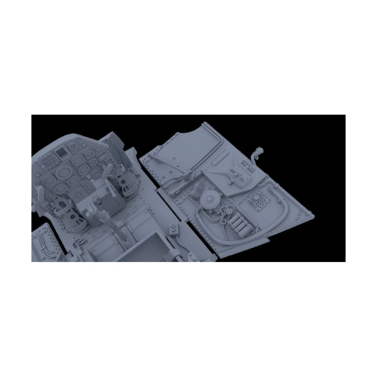 Avia S-199 ERLA canopy, 1/48 - Eduard Plastic Kits 948011