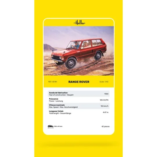 Range Rover, 1/43 - Heller 80181