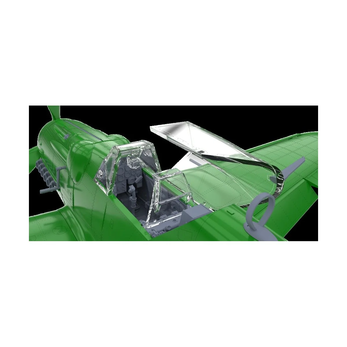 Avia S-199 ERLA canopy, 1/48 - Eduard Plastic Kits 948011