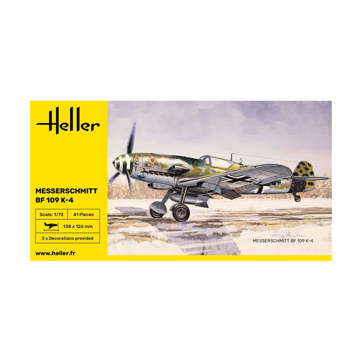 Messerschmitt Bf 109 K-4, 1/72 - Heller 80229