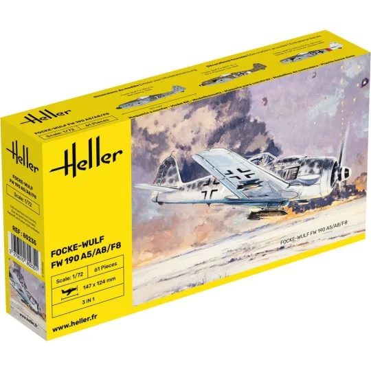 FW 190 A5/A8/F8, 1/72 - Heller 80235