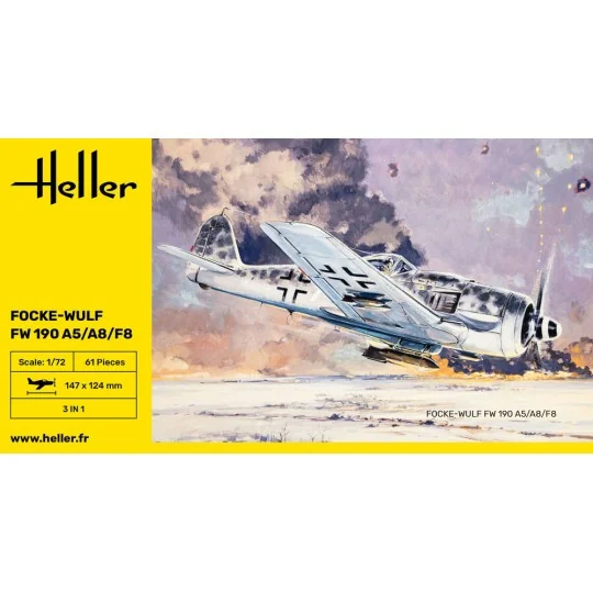 FW 190 A5/A8/F8, 1/72 - Heller 80235