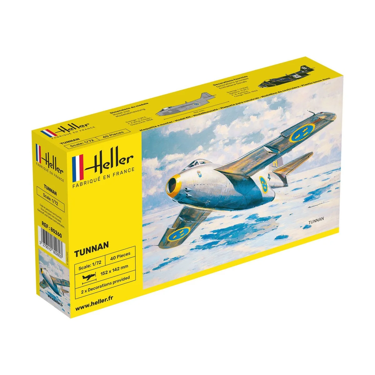 Tunnan, 1/72 - Heller 80260