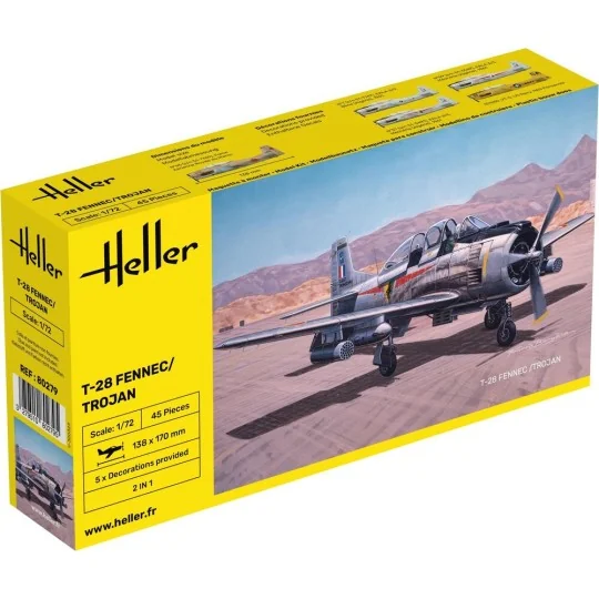 T-28 Fennec / Trojan, 1/72 - Heller 80279