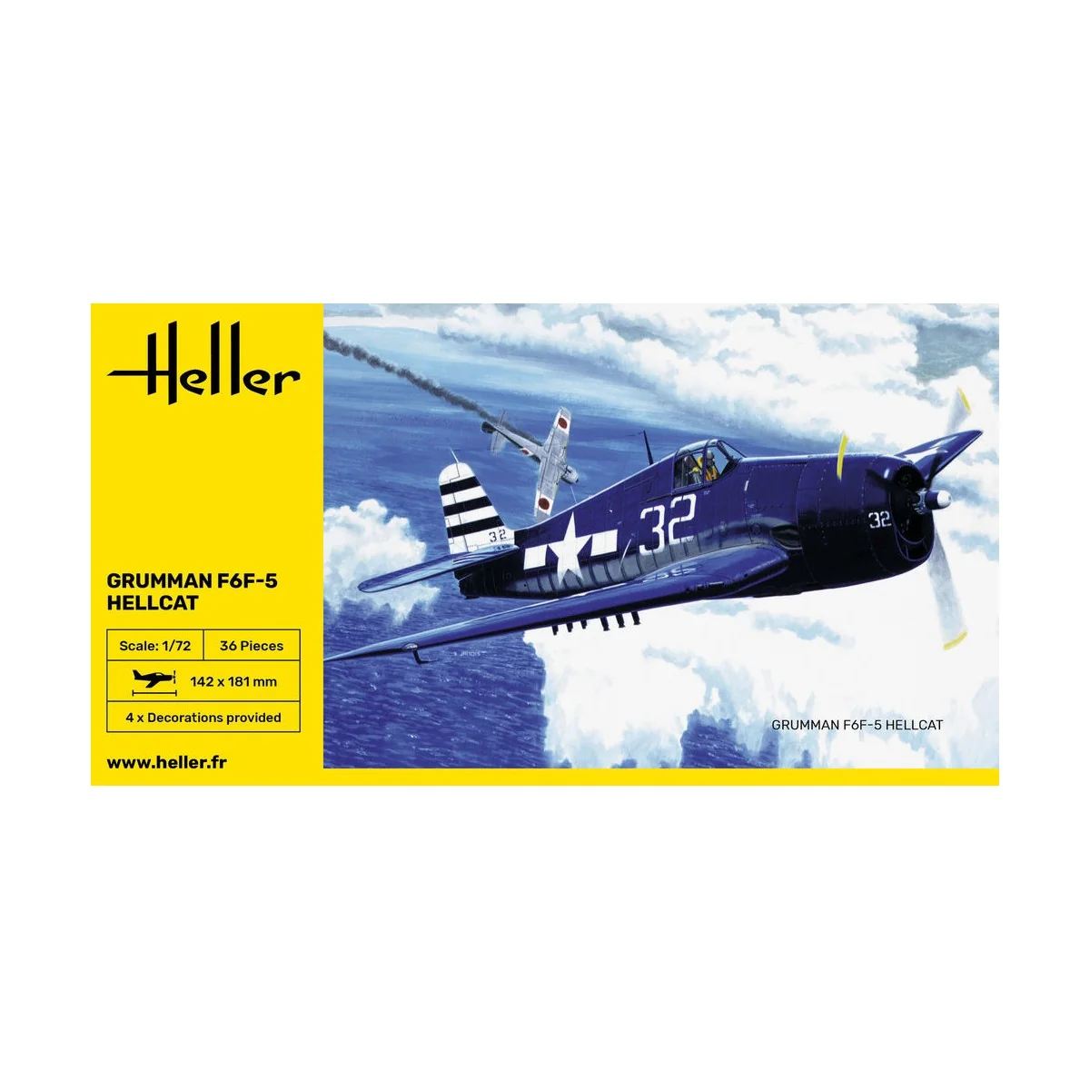 F6F Hellcat, 1/72 - Heller 80272