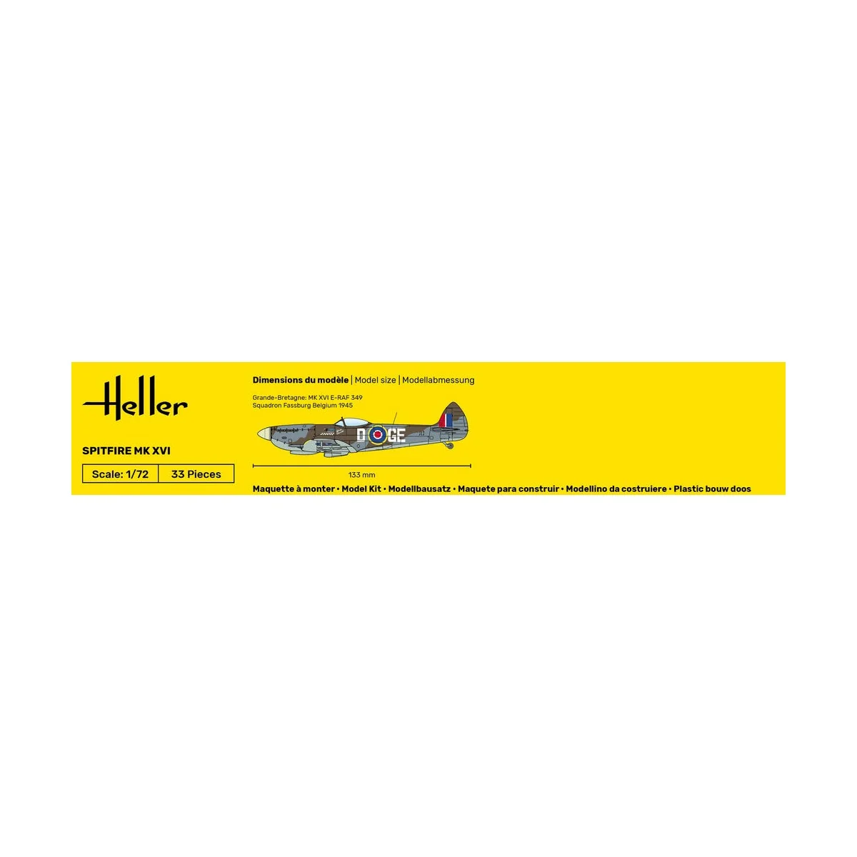 Spitfire, 1/72 - Heller 80282
