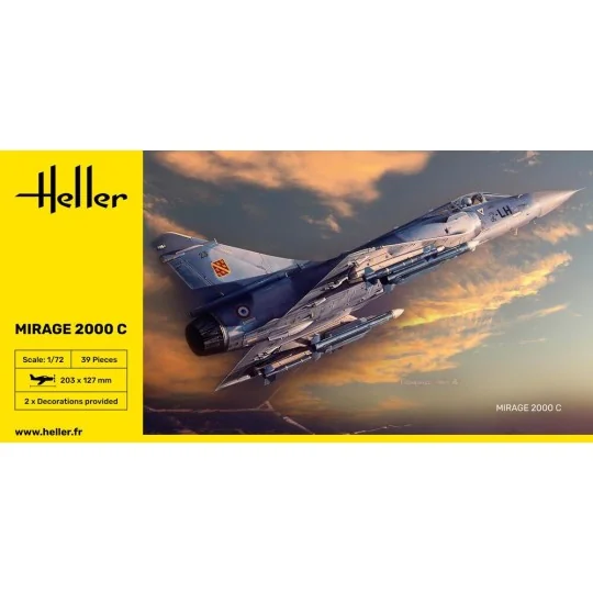 Mirage 2000 C, 1/72 - Heller 80303