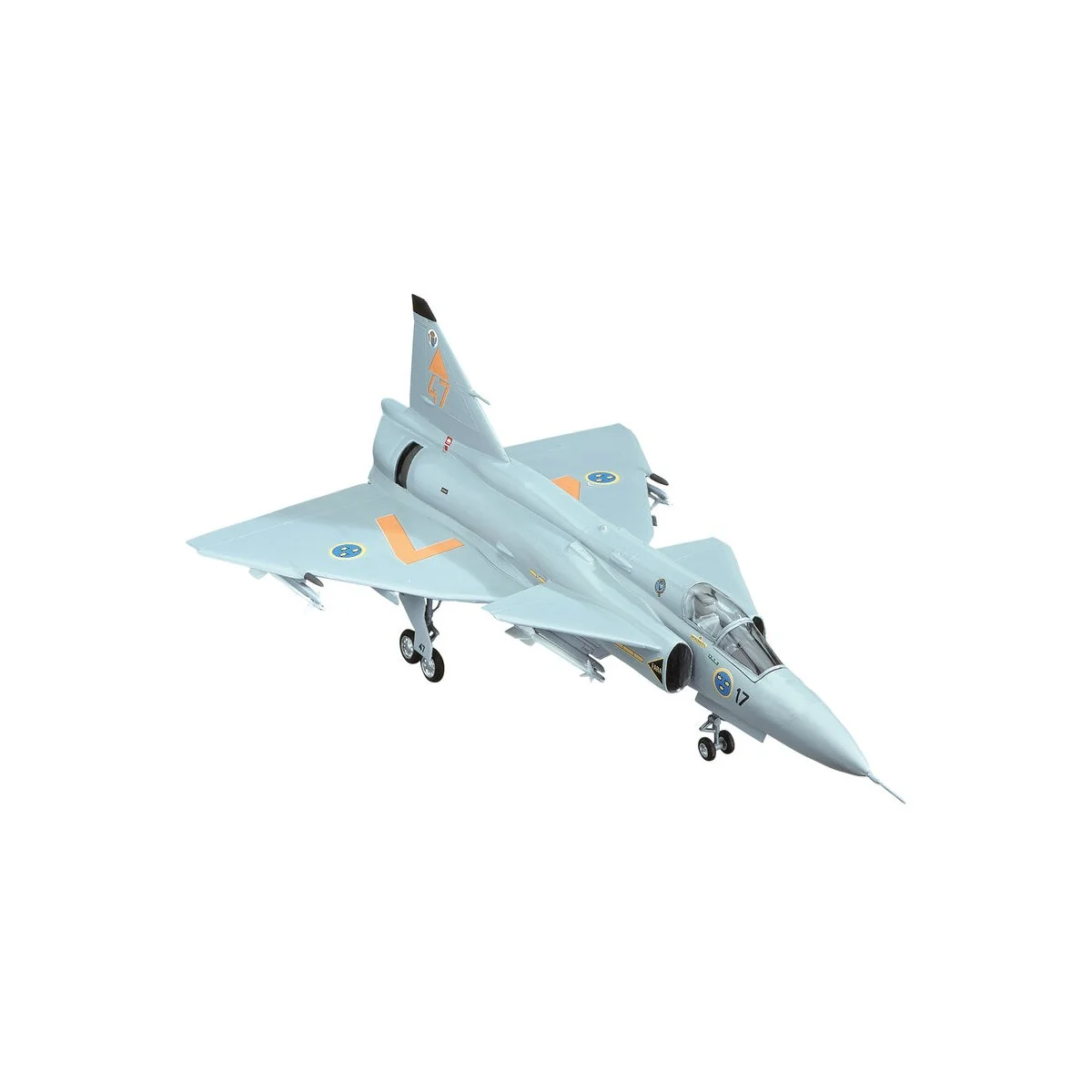 Ja-37 Jaktviggen, 1/72 - Heller 80309