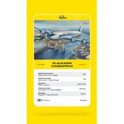 DC6 Super Cloudmaster AF, 1/72 - Heller 80315 2