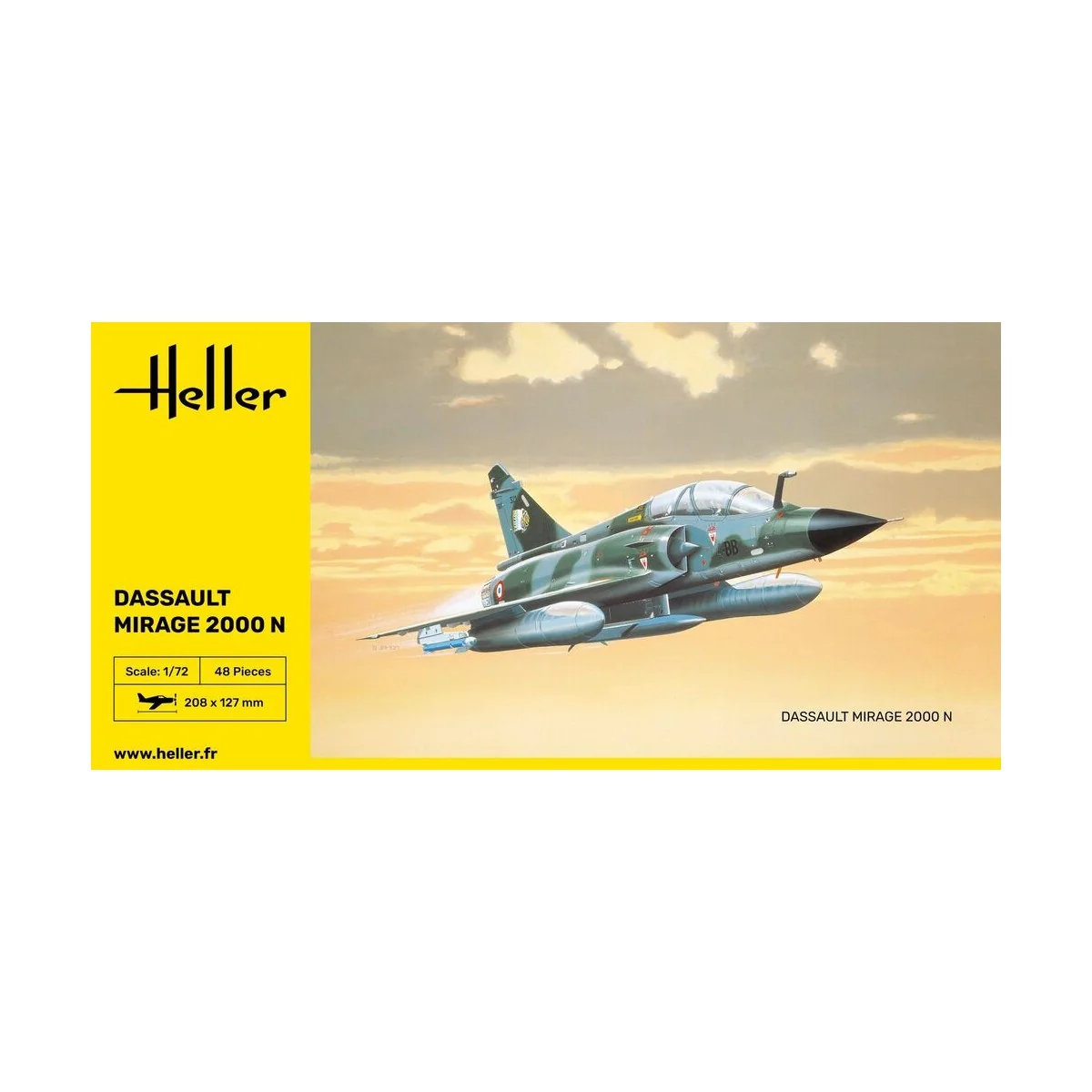 Mirage 2000 N, 1/72 - Heller 80321