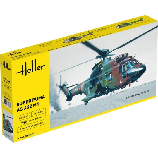 Super Puma AS 332 M1, 1/72 - Heller 80367