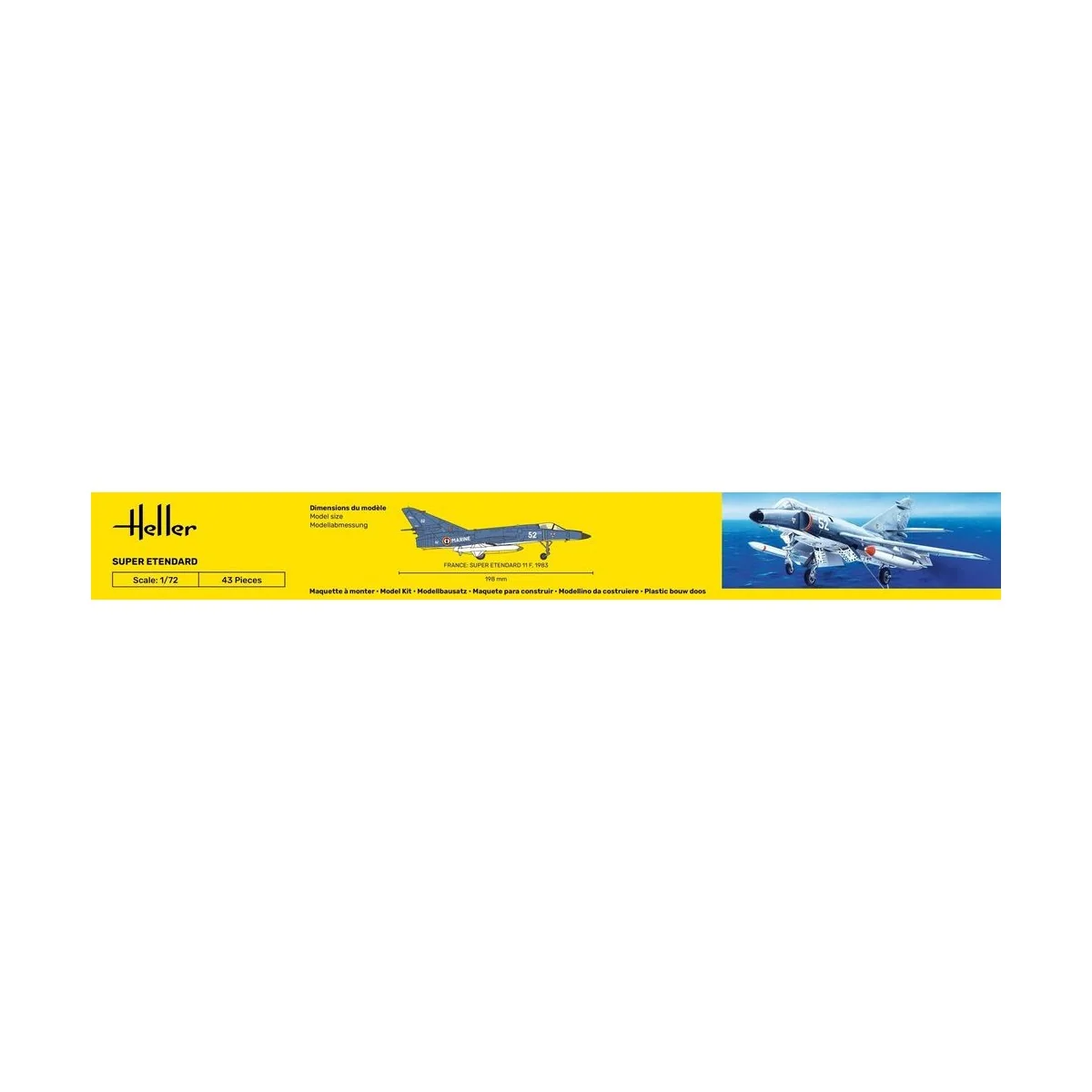 Super Etendard, 1/72 - Heller 80360