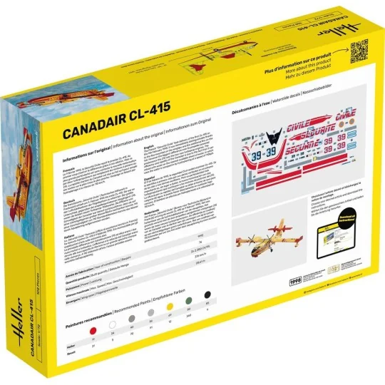 Canadair CL-415, 1/72 - Heller 80370