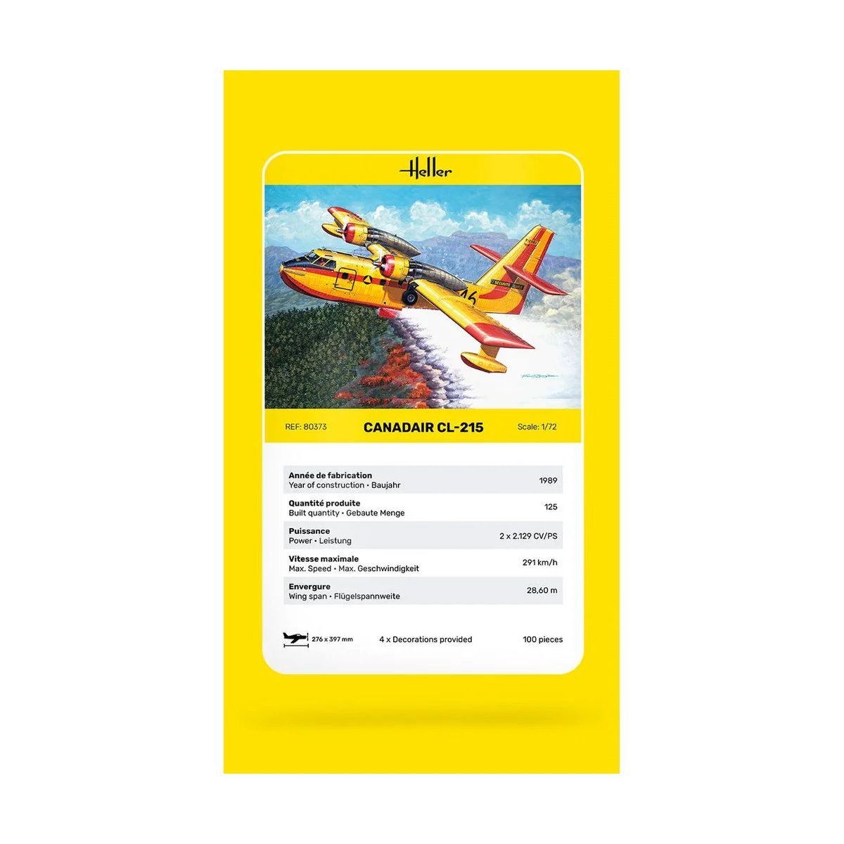 Canadair CL-215, 1/72 - Heller 80373